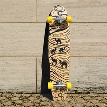 KOSTON pro dancing style longboard completes ,44inch long skateboard completed set for board walking purpose