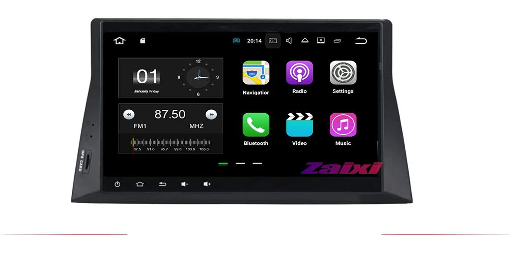 Best ZaiXi android car gps multimedia player For Honda Accord 8 2008~2012 car dvd navigation radio video audio player Navi Map 1