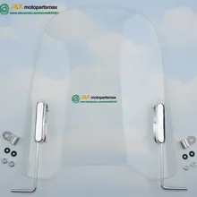 Ветровое стекло мотоцикла GY6 скутер мопед минибайк велосипед Мотоцикл Универсальный лобовое стекло