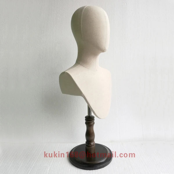 

Jewelry / scarf / hats display head, Abstract female mannequin head
