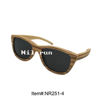 

light zebra laminwood sunglasses