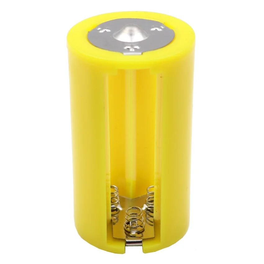 

Parallel AA Battery Adapter Holder 1.5V Case Box Converter 3 AA to 1 D Size battery converter - 1 piece