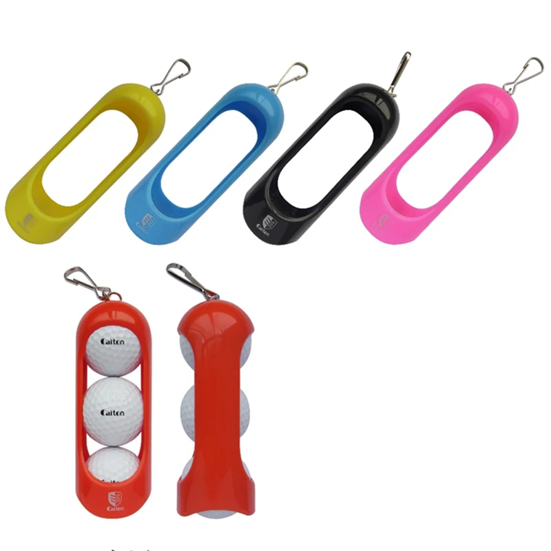 

Golf Accessory 5 colour Golf Ball Holder Clip Magic Ball Games Prop Organizer Golfer Golfing Tool