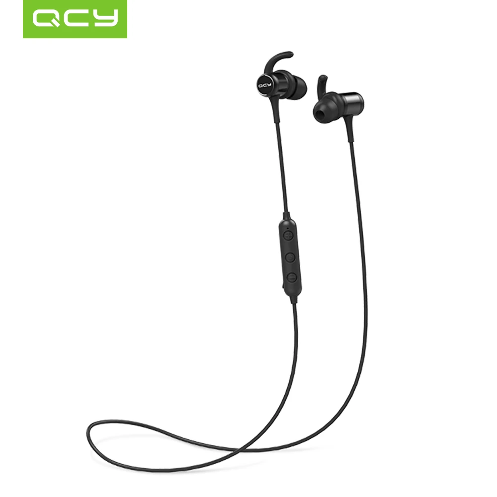 

2018 QCY M1C Magnet Adsorption Bluetooth Headphones Wireless Earphones Sports IPX4 Headphone with Mic For Phones and Music