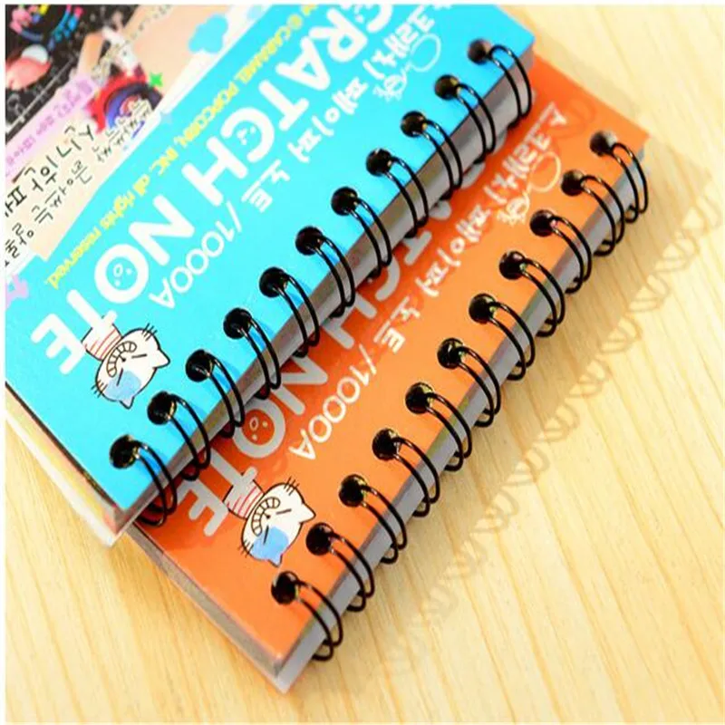 1PCS drawing books Mini Scratch Color DIY Coil Graffiti Book With Pen Blank black Sketch Book for kid 1PCS drawing books Mini Scratch Color DIY Coil Graffiti Book With Pen Blank black Sketch Book for kid