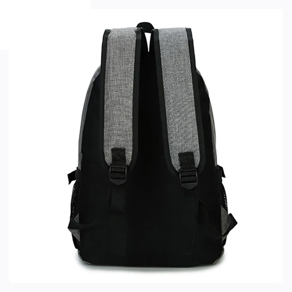 Mochila de moda de los hombres USB de carga externa impermeable estudiante bolsa bolso del ordenador portátil mochila Mochila de moda de los hombres USB de carga externa impermeable estudiante bolsa bolso del ordenador portátil mochila