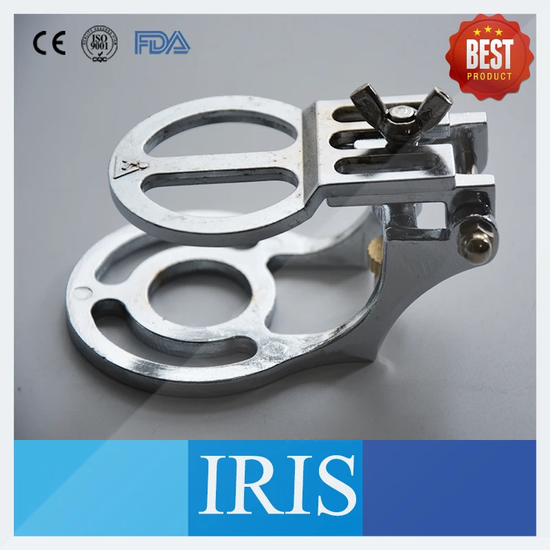 2PCS Dental Lab Tools Silvery Alloy Articulator Semi Adjustable Articulators (F Shelf) Full Type