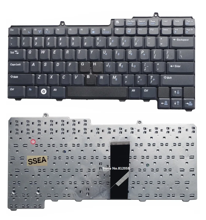 Клавиатура SSEA для ноутбука DELL Inspiron 6000 9200 9300 9000 новая клавиатура D610 D510 D810 |
