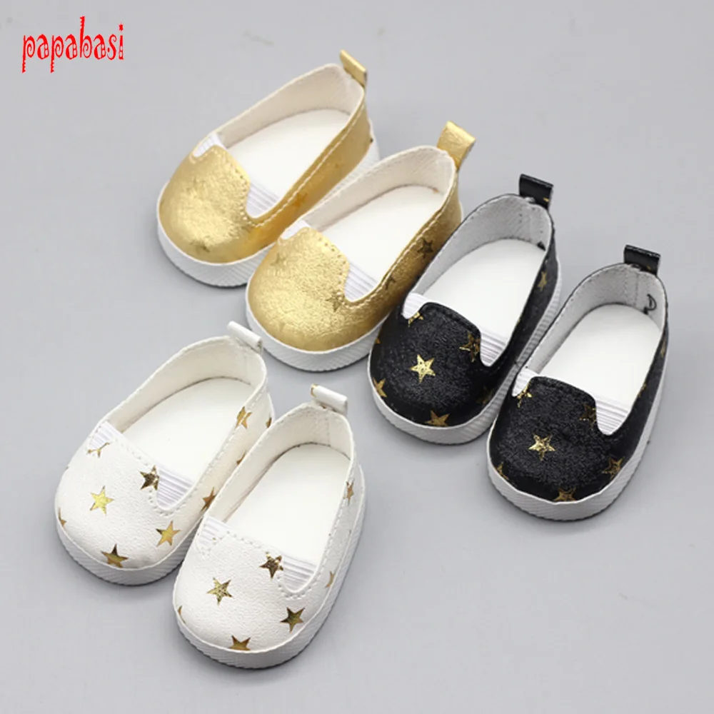 New Arrivals 1 Pair sport Shoes For 16inch Doll Toy Mini Doll Shoes for
