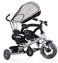 Baby stroller twins children tricycle bike two seater tricycle double tricycle cart buggies