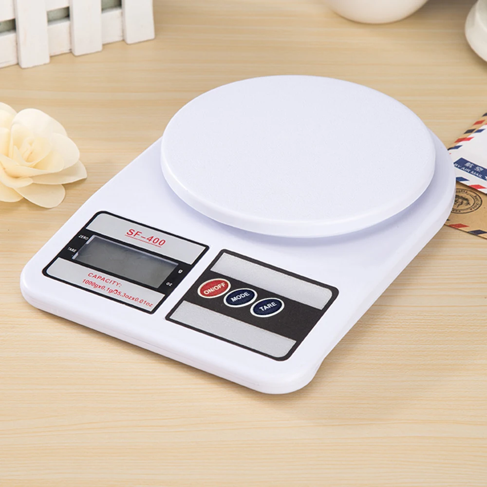 Digital LCD Electronic Kitchen Scale High Accuracy Digital Balance Medicinal Materials/Food/Jewelry Weighing Tool(10kg/1g
