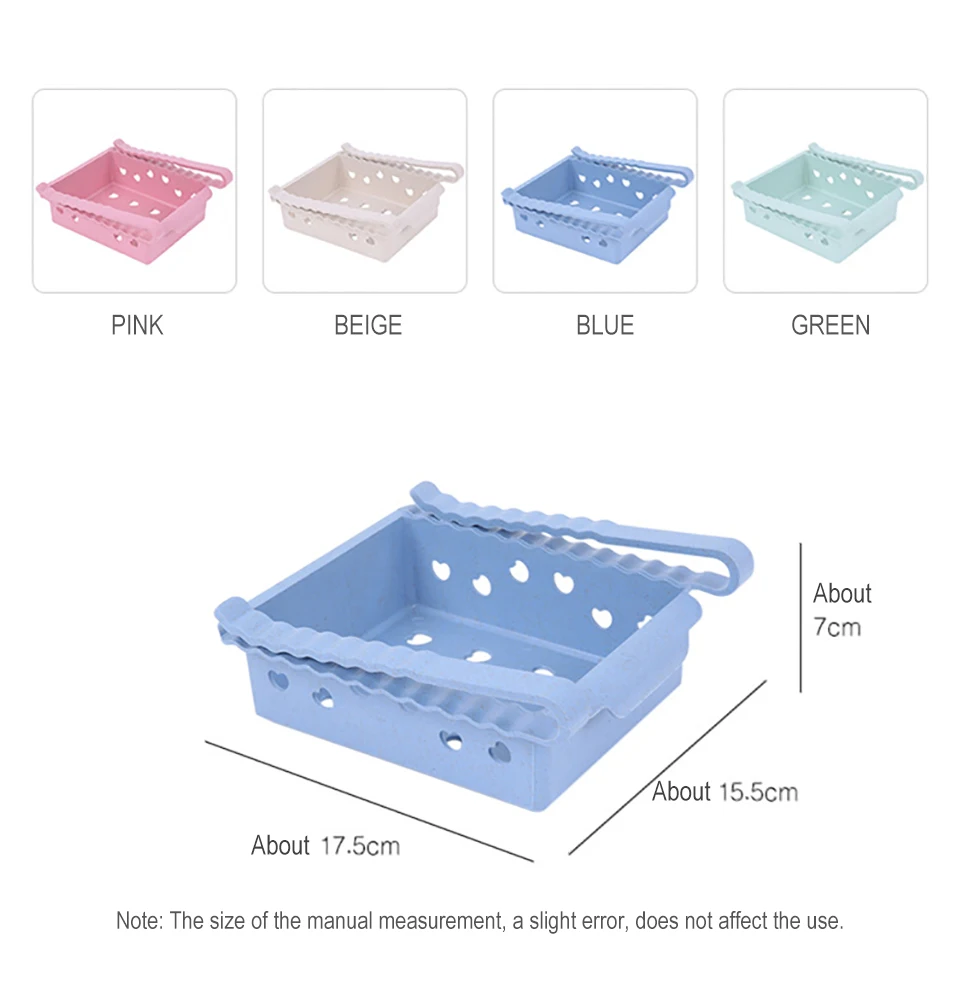 Кухонная коробка для хранения холодильника, контейнер для еды, свежая распорка, стеллаж для хранения, выдвижной ящик, свежий сортировочный Органайзер