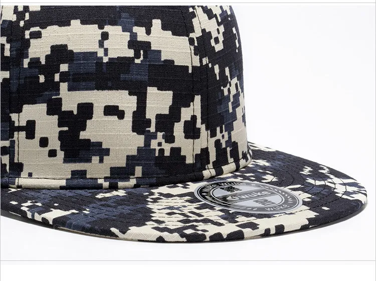 [Wuke] 3 цвета бренд Camo хип-хоп Бейсбол шапки Snapbacks камуфляж ACU цифровой Snapback шляпа регулируемые для Для мужчин Для женщин 55-61 см
