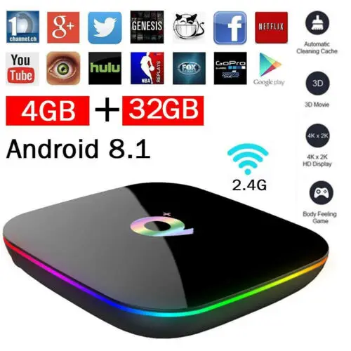 Android 8.1 Q Plus Smart TV Box 4GB 32GB/4GB 64GB H6 Quad Core 6K Media Player Set Top Box Android 8.1 Q Plus Smart TV Box 4GB 32GB/4GB 64GB H6 Quad Core 6K Media Player Set Top Box