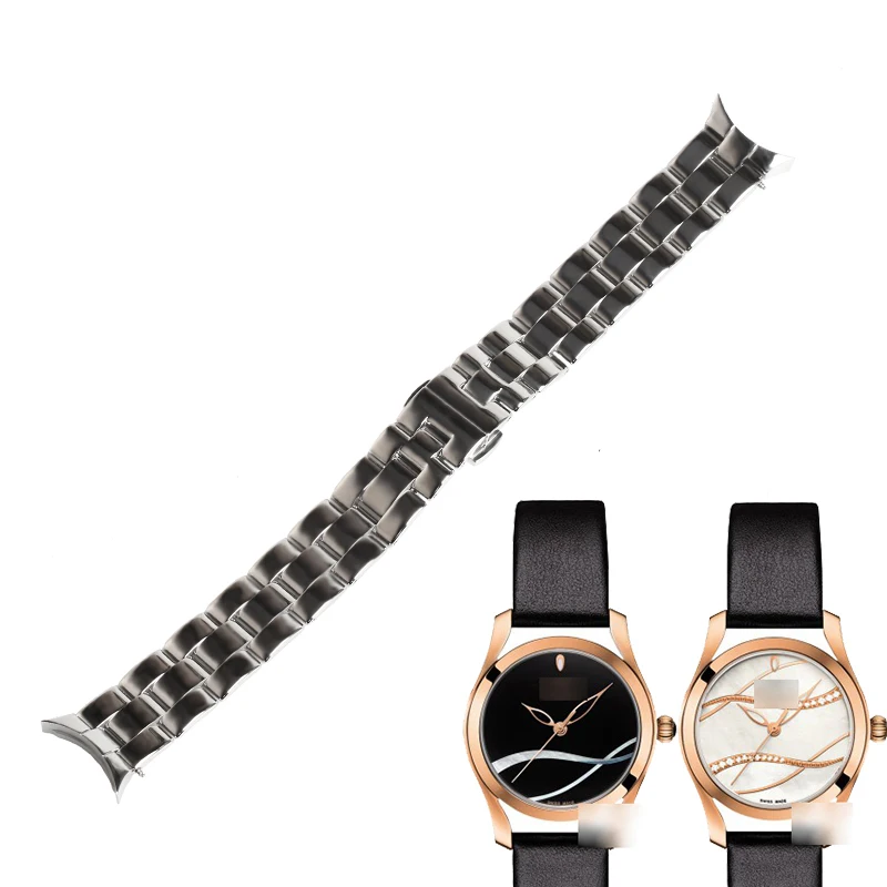 Ремешок WENTULA для часов tissot T112.210 1853 из нержавеющей стали однотонный ремешок