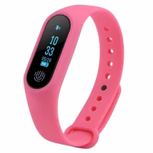 M2 Смарт Браслет монитор сердечного ритма Bluetooth SmartBand здоровья Фитнес трекер умный Группа Браслет для iOS и Android
