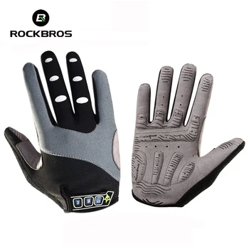 

ROCKBROS Cycling GlovesFull Finger Bicycle Gloves Men Women Touchscreen Road Breathable Bike Gloves Luvas Ciclismo 5 Colors
