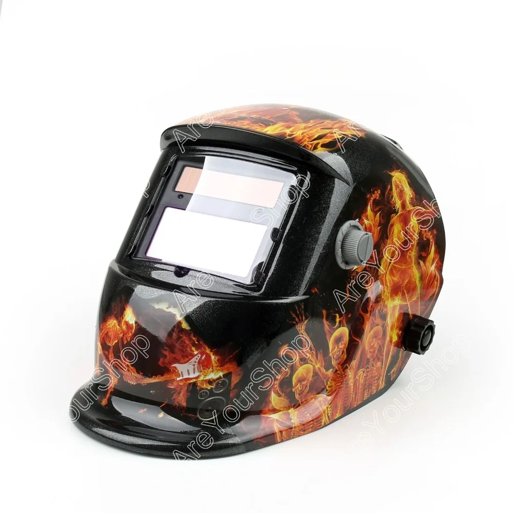 

Sale PRO Solar Auto Darkening Welding Helmet ADWH Lens Helmet Arc Mig Tig Grinding Function Welder Mask Cap Certified
