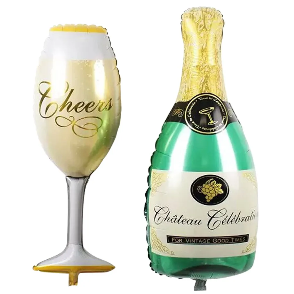 Get Champagne Bottle Balloon Ideas PNG