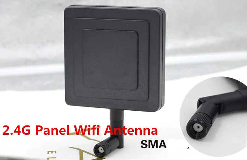 2.4g Patch Antenna Sma Male High Gain 8dbi Fpv Wifi Panel Antenna 2.4g
