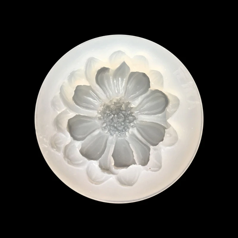 DIY силиконовые 3D цветок формы Плесень Смола ювелирные изделия кулон инструмент Ремесла Новый