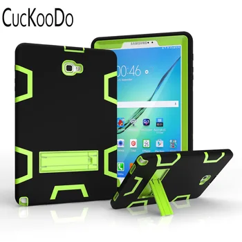

CucKooDo Heavy Duty Hybrid Protective Case with Kickstand Impact Resistant For Samsung Galaxy Tab A 10.1 Inch With S Pen SM-P580
