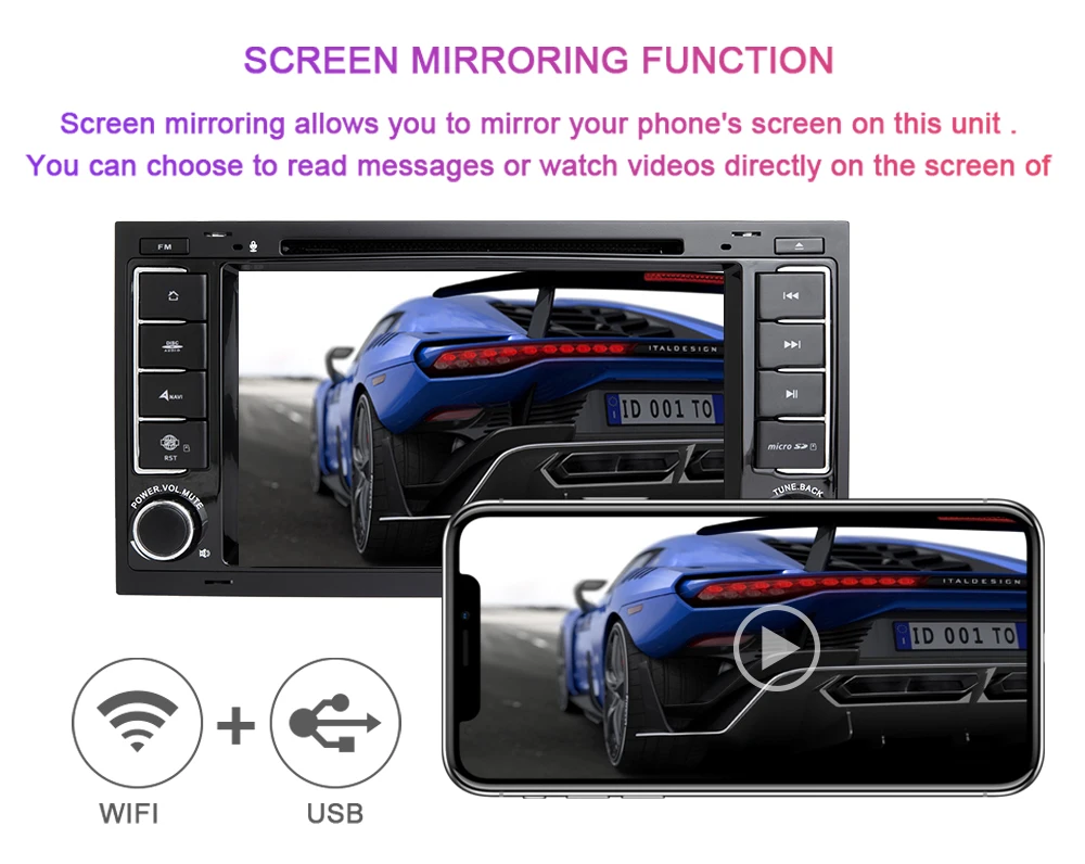 Xonrich Автомобильный мультимедийный плеер Android 8,1 2Din DVD Авторадио для VW Volkswagen Touareg Transporter T5 gps навигации Audio2G Оперативная память