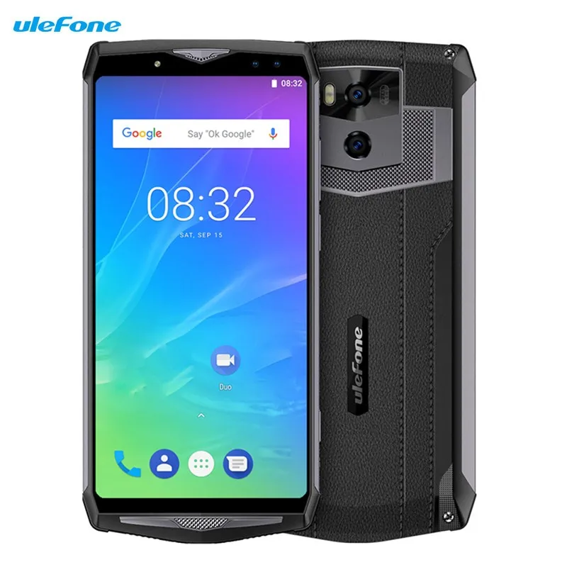 Смартфон Ulefone power 5s 4G 6 0 ''Android 8 1 MTK6763 Восьмиядерный 4 Гб 64 21 Мп + 5.0MP датчик