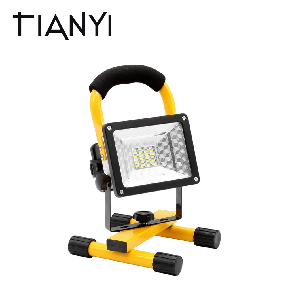 

SMD 5730 LED Flashlight 3 Mode 24 LED Floodlight Waterproof Portable Torch LED Flood Light Outdoor Spotlight Use 18650 Battery