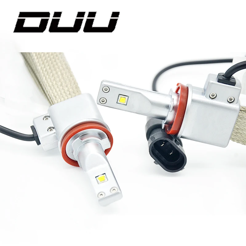 

DUU ZES Car Headlight Bulbs H4 LED 9003 HB2 H4 H11 H8 9005 HB3 9006 HB4 H7 LED Super Bright Spot Auto light Headlamp White