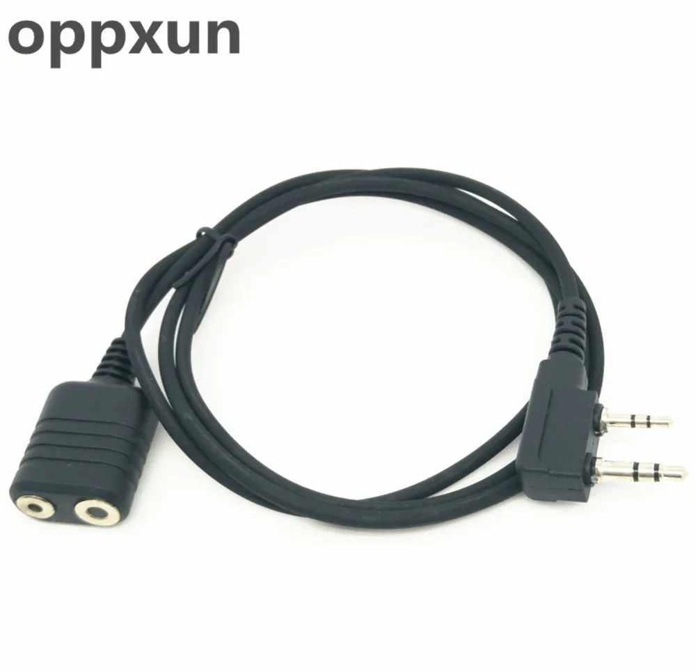 OPPXUN наушники extension line для 2PIN для Kenwood TK3107 TK3207 TK3307 baofeng UV5R BF888S UV-6 радио