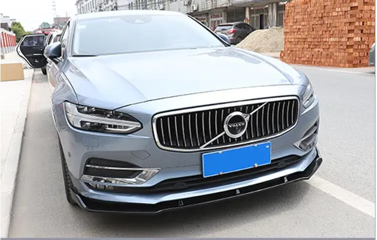 Для Volvo S90 тела комплект спойлер- для Volvo S90 ABS задний спойлер переднего бампера Диффузор защитные бамперы