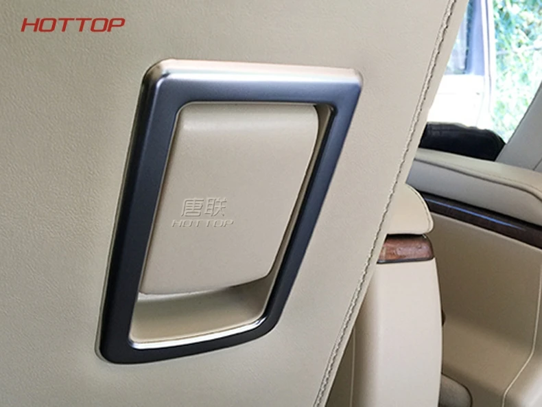 ABS Matte Car Chair Seat Safety Belt Buckle Tim Adjust Tightness For Toyota Alphard Vellfire Styling Accessories