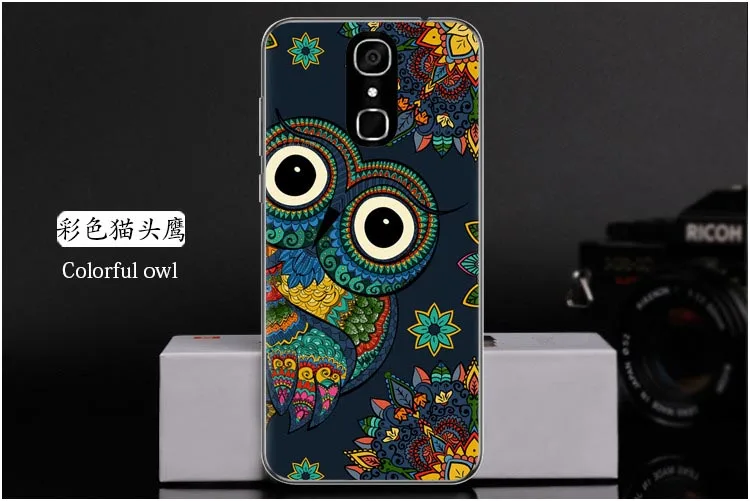 Colorful owl