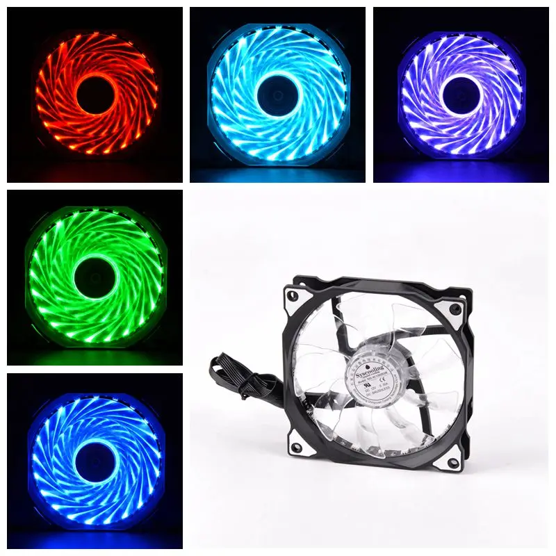 Syscooling DC 12 В Intel Процессор охладитель RGB 120fan DIY жесткий трубки охлаждения комплекты № 9