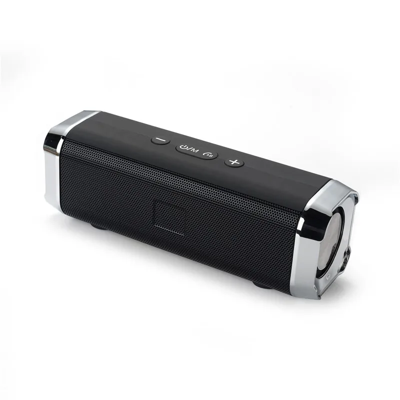 Портативный Wooterproof Bluetooth Динамик Напольные колонки USB TF Hands Free Саундбар FM радио бас