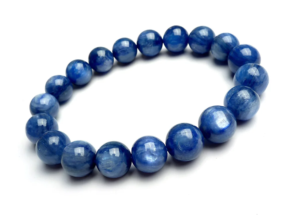 10mm AAA Genuine Natural Blue Kyanite font b Cat b font font b Eye b font