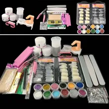 Горячая новинка профессиональная акриловая блестящая пудра Кисть для ногтей ложный палец насос инструменты для дизайна ногтей набор красоты и Прямая