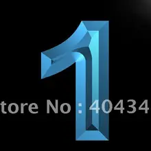 LB870-номер один 1 первый Дисплей Декор светодиодный знак неонового света