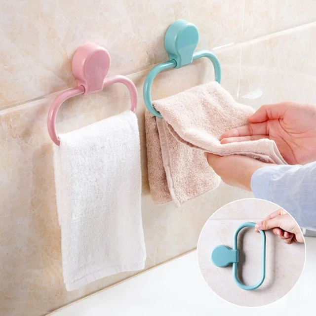 Special Price bathroom accessories Towel Rack Hanging Holder Organizer Bathroom Kitchen Cabinet Cupboard Hanger Storage Racks 39