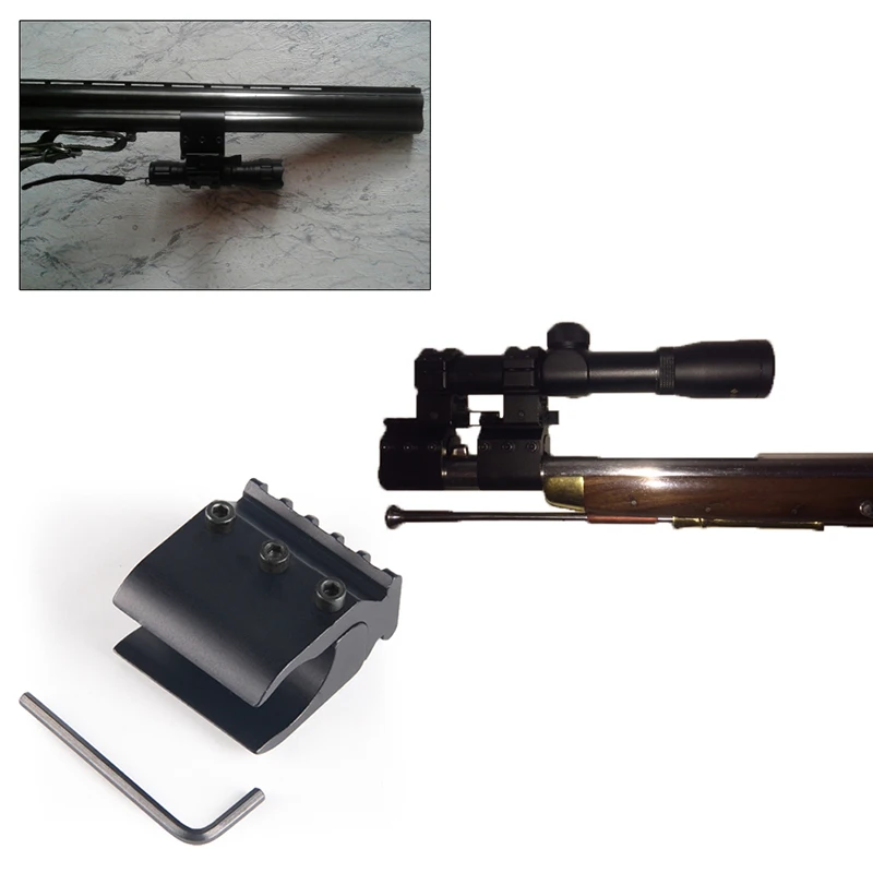 Tactical 20mm Picatinny Weaver Rail Base Adapter Rifle Gun Scope Converter Laser Sight Base Flashlight Mount Hunting Accessory RL1-0027 (4)