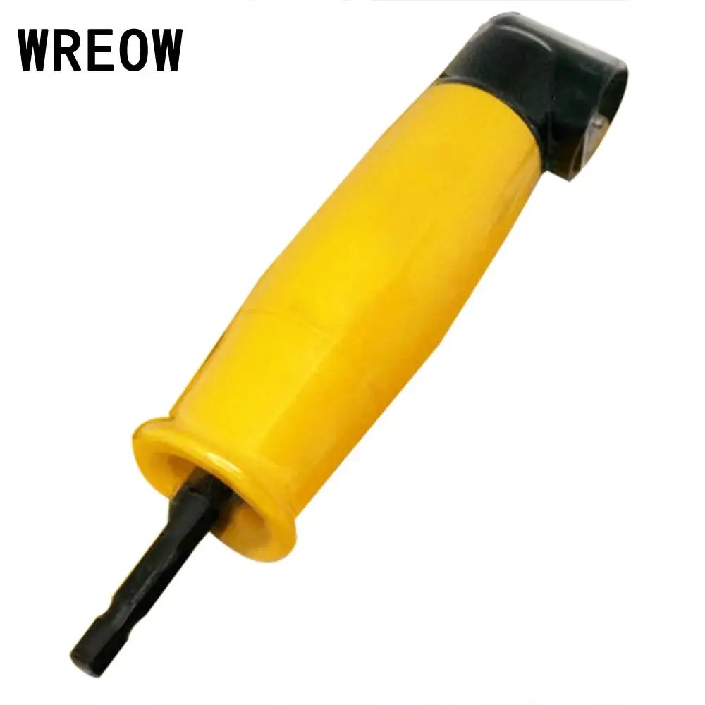 90 Degree Angle Extension Right Driver Drilling Shank Screwdriver 1/4 Inch Hex Drill