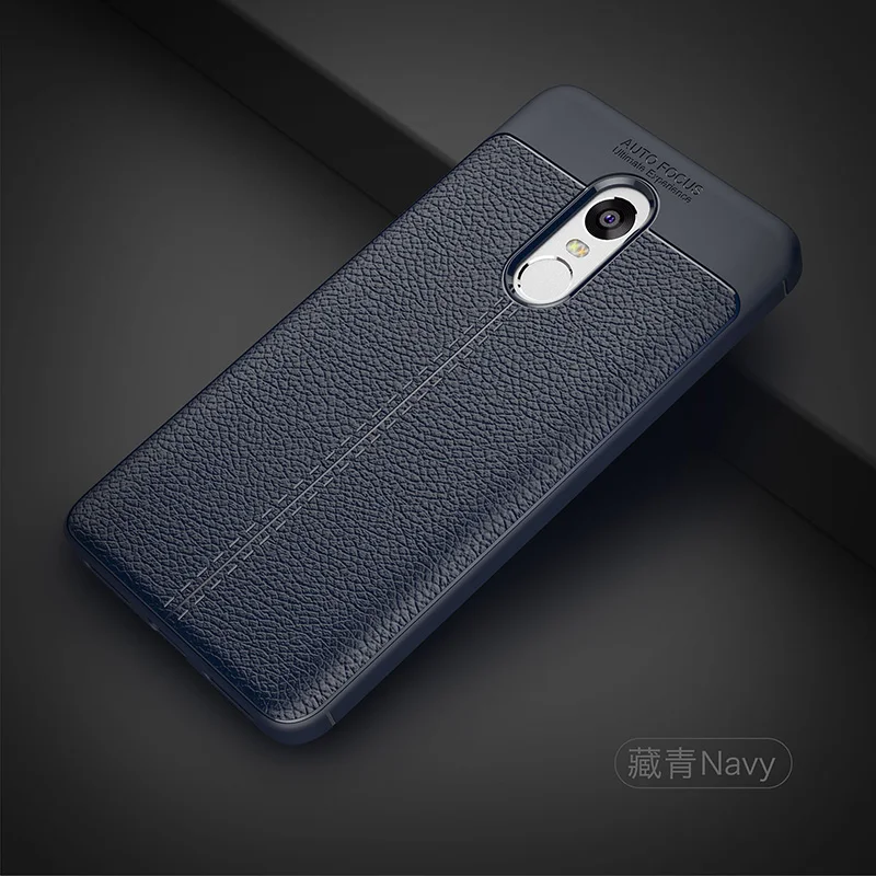 Litchi silicone case xiaomi redmi note 4 4x (15)