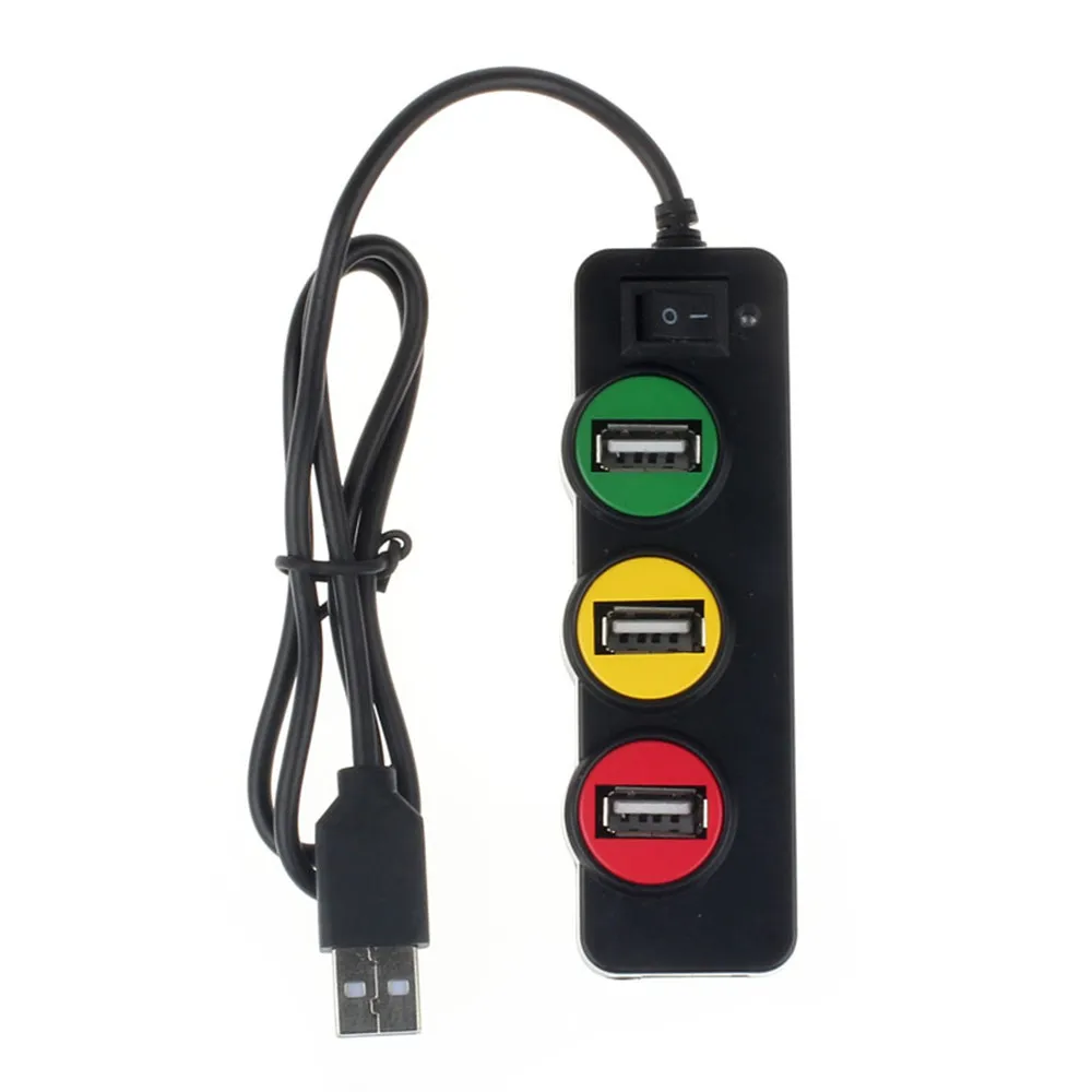 MALLOOM 4-Порты и разъёмы USB 2,0 Hi-Скорость Splitter концентратор адаптер для ноутбуков Macbook смартфон PC iMac концентратора адаптер