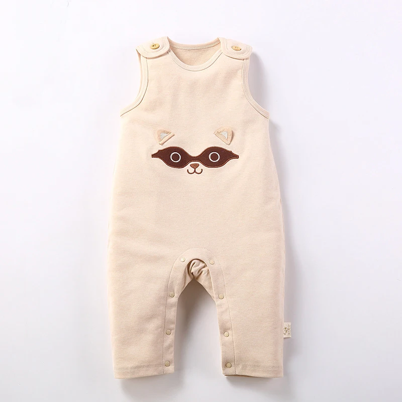 Newborn Baby Boy Girls Sleeveless Summer Organic Cotton Rompers Unisex Baby Boy Infant Toddler Jumpsuits Overalls Onesie Clothes unisex newborn baby boy