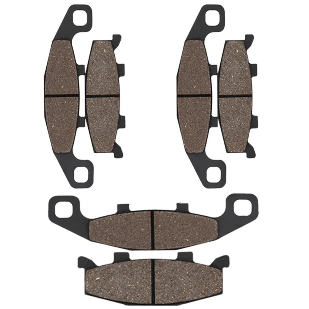 

Cyleto Motorcycle Front and Rear Brake Pads for Kawasaki GPX600 R 88-96 GPX750 R 87-89 ZR 750 Zephyr 91-95 ZX-10 ZX1000 Ninja 89