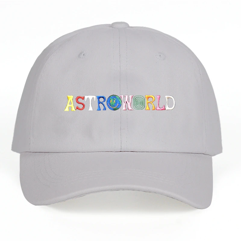 Travi $ Скотт последний альбом ASTROWORLD папа шляпа 100% хлопок высокое качество вышивка Astroworld бейсболки унисекс Трэвис Скотт