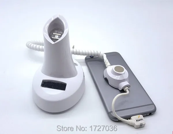 

Smartphone Security Alarms Holder With Charge And Light Alarm 2pcs/lot