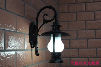 

10W LED 110V/220V Outdoor wall lights waterproof vintage kerosene lamp aluminum die casting outdoor led wall sconce