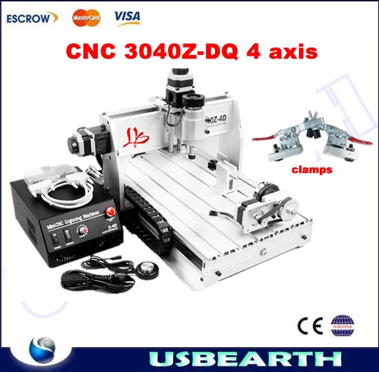 

4 Axis CNC Milling Machine 3040 Z-DQ Wood Carving Machine CNC Router Machine